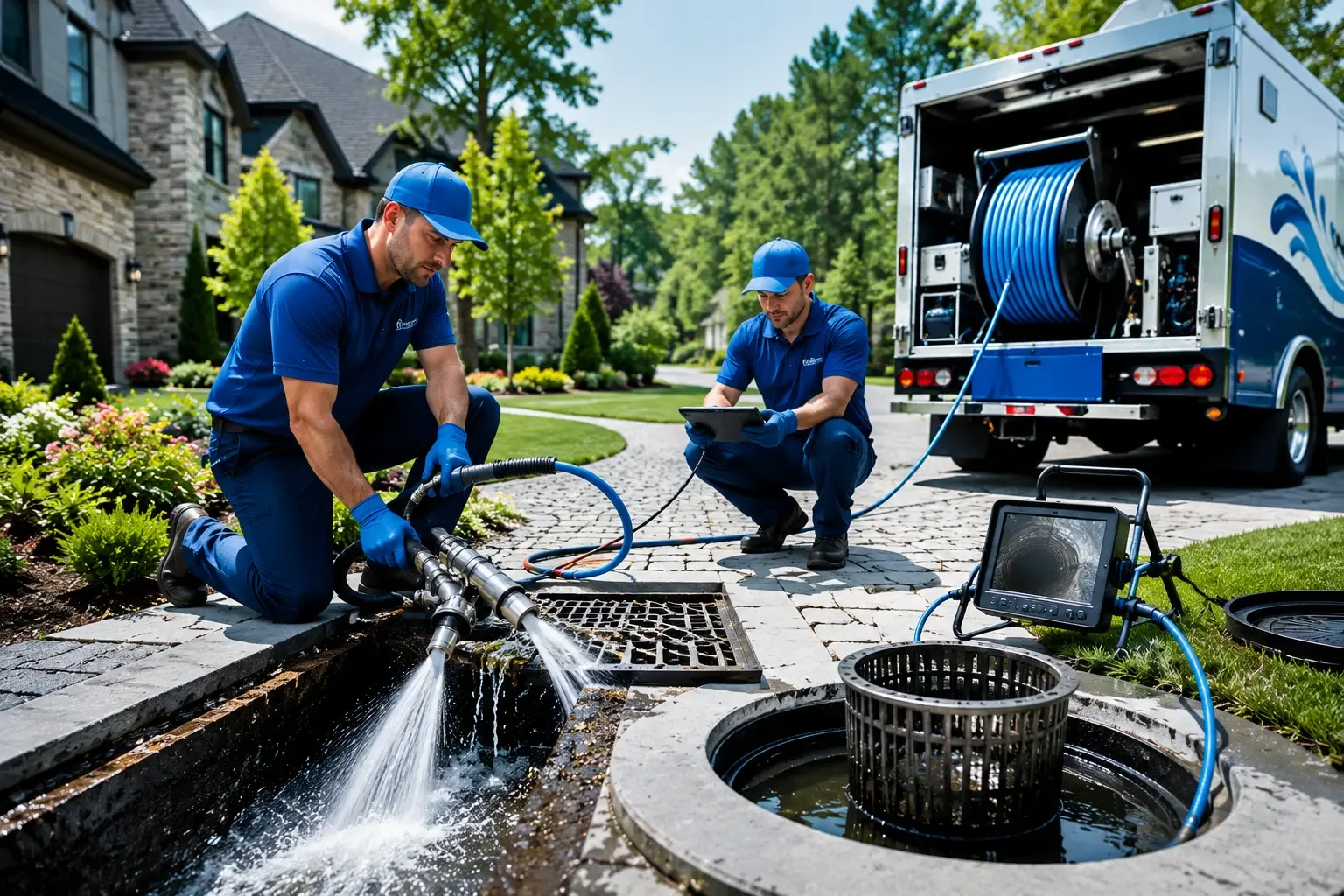 Local outdoor drain cleaning professionals in Yellow Springs, OH